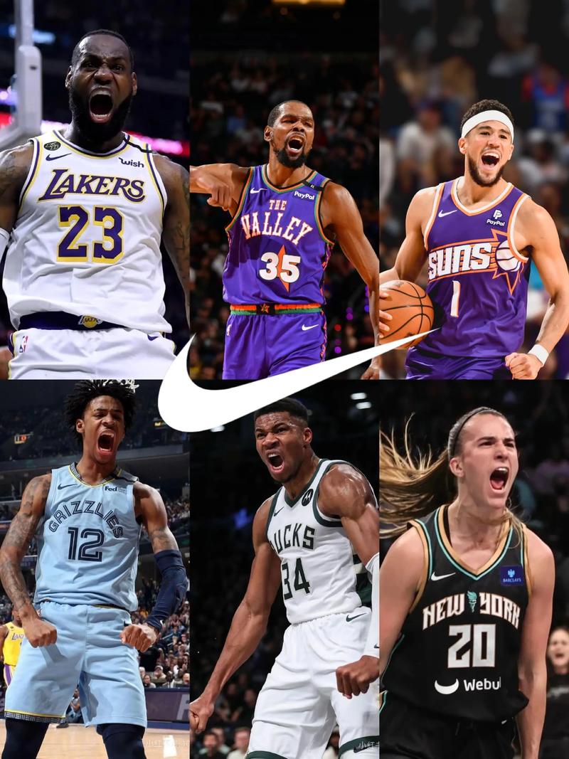 现役拥有Nike签名鞋合同的9位球星！NBA有6人 WNBA有3人！