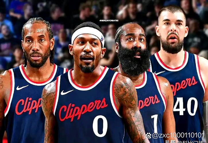 快船VS骑士：小卡复出首发出战 搭档哈登&科林斯&祖巴茨&邓恩