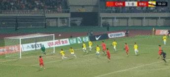 还没停手！第78分钟，赵松源独中六元，U16国少12-0领先文莱