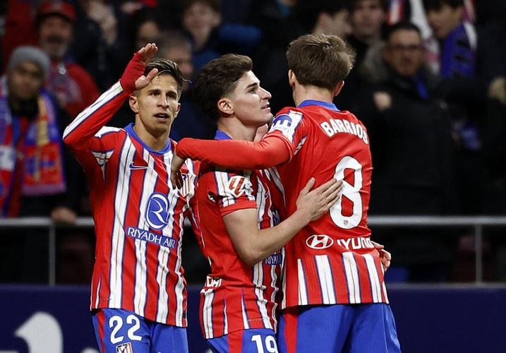 2025年马竞各赛事打进100球，阿尔瓦雷斯攻入27球队内最多