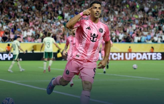 迈阿密领先！布斯克茨长传，阿连德单刀破门